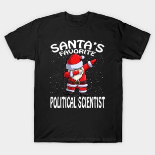 Santas Favorite Political Scientist Christmas T-Shirt